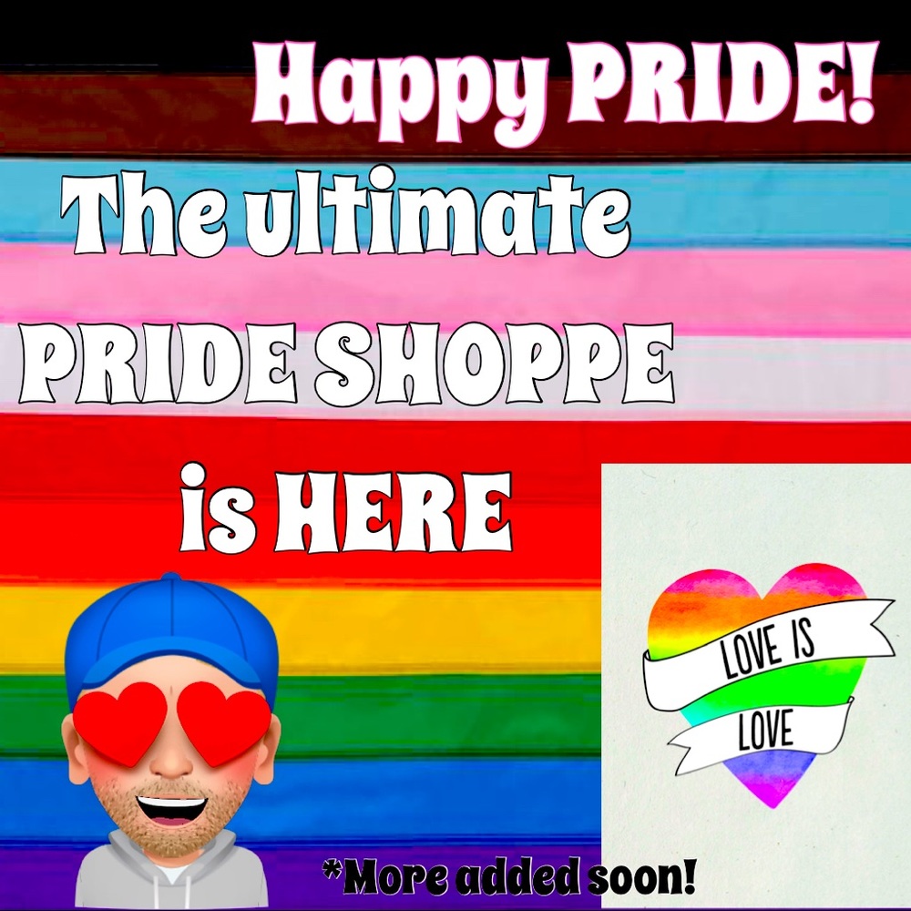 PRIDE SHOP IN A SHOP!  DROPPING TODAY!
